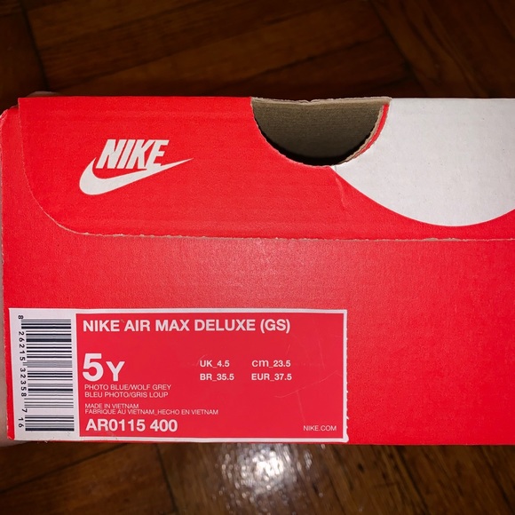 Nike Air Max Deluxe Size 5y - Picture 4 of 4